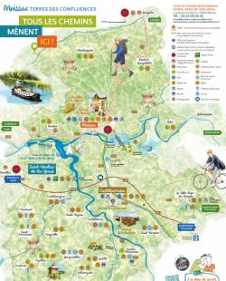 Map Moissac Tarn et Garonne