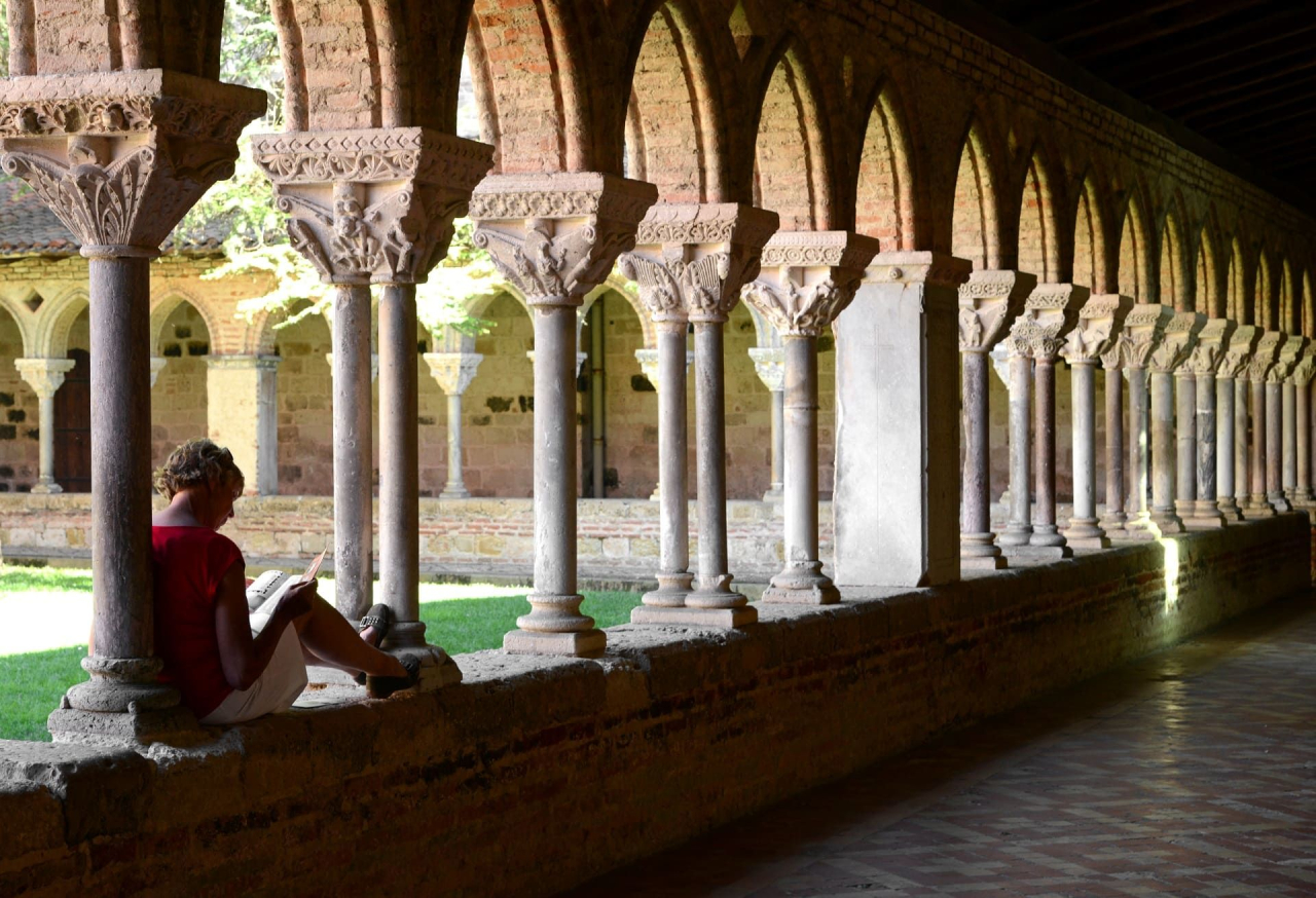 Cloître de l’Abbaye de Moissac - © Serge Broussodier